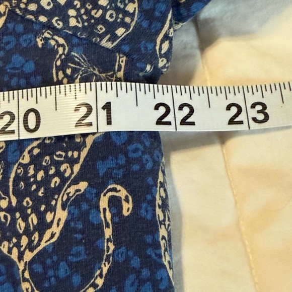 Lilly Pulitzer Leona Zip Up Jacket Women’s XL Navy Pockets Stretch UPF 50+ Comfy - Picture 9 of 10